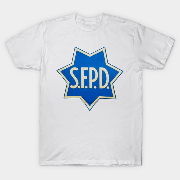 San Francisco Police Logo T-Shirt by mrdoomits